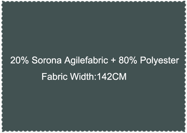 20 Sorona Agilefabric 80 Polyester