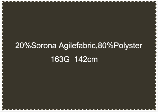 20 Sorona Agilefabric 80 Polyste 163G 142cm