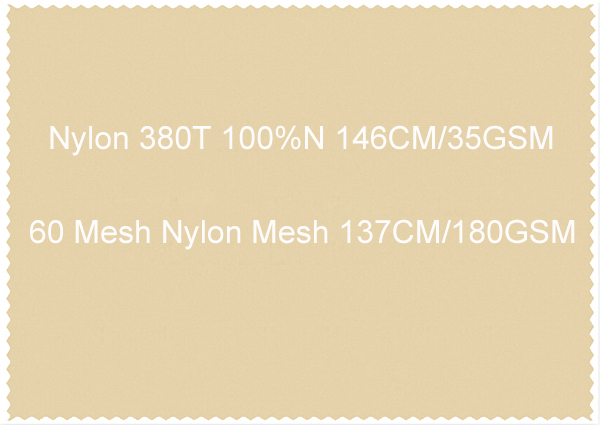 60 mesh nylon mesh 137CM 180GSM