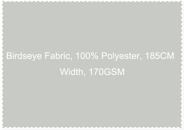 Birdseye Fabric 100 Polyester 185CM Width 170GSM-3