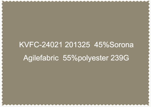 KVFC-24021 201325 45 Sorona Agilefabric 55 polyester