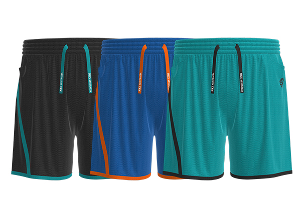Men Adjustable Drawstring Shorts Breathable Workout Running Shorts