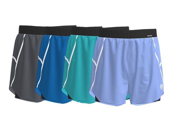 Men Double Layer Shorts Pant Breathable Workout Running Shorts With Lining