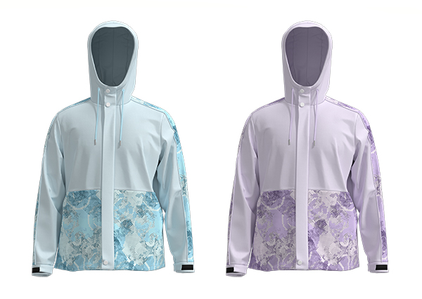 Men Full-Zip Softshell Jacket With Adjustable Hood-3