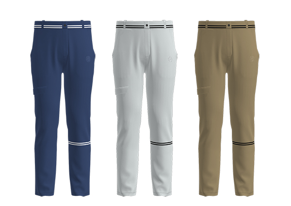 Men Waistband Spliced Insert Strips Cargo Pants Lightweight Fit Trousers With Pockets
