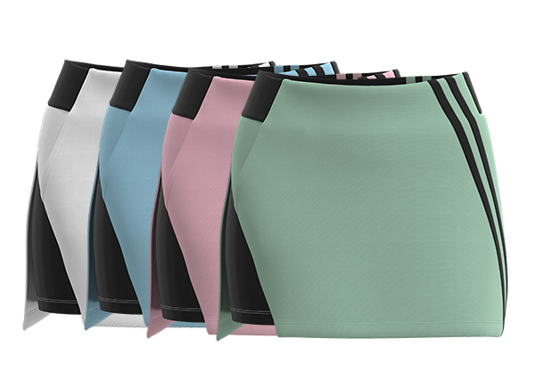 Women Mini Tennis Skirt